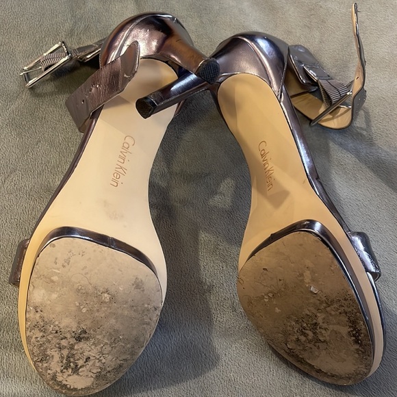 Lot of 4 pairs of High Heel Sandals - Size 10 - Picture 5 of 10